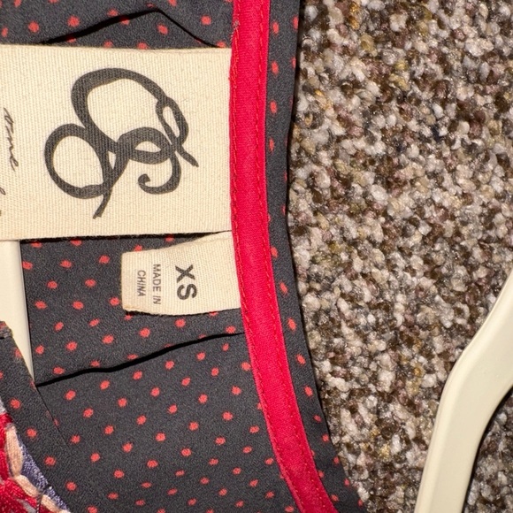 ANTHROPOLOGIE OS • XS 3/4 SLEEVE BOHO TOP • EXCELLENT CONDITION - Picture 13 of 13